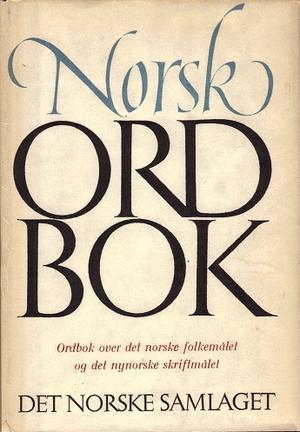 "Norsk ordbok. Bd. 2 ordbok over det norske folkemålet og det nynorske skriftmålet" av Alf Hellevik