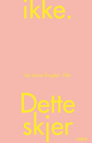 "Dette skjer ikke" av Ida Lórien Ringdal