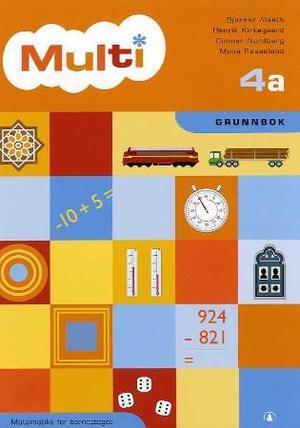 "Multi 4a - grunnbok : matematikk for barnesteget" av Bjørnar Alseth