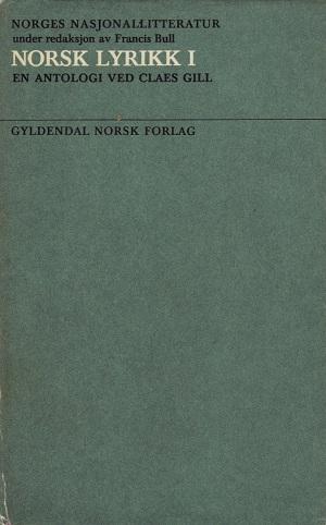 Norges nasjonallitteratur. Bd. 34 - norsk lyrikk 1