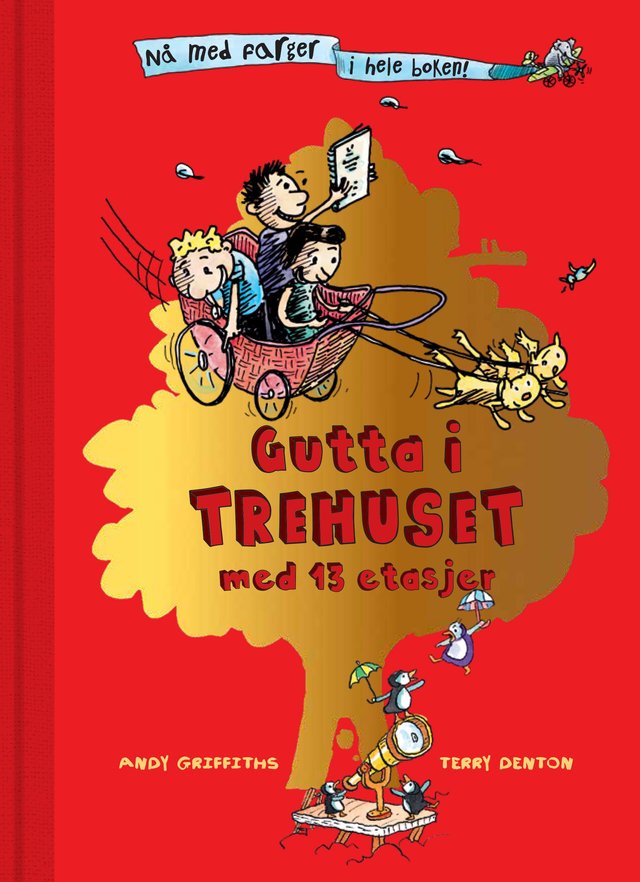 "Gutta i trehuset med 13 etasjer" av Andy Griffiths