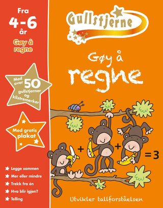 Gøy å regne - gullstjerne 4-6 år