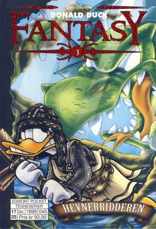 "Donald Duck Fantasy nr.3 Hevnerridderen" av Haakon W Isachsen