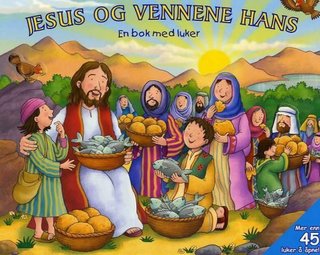 Jesus og vennene hans - en bok med luker