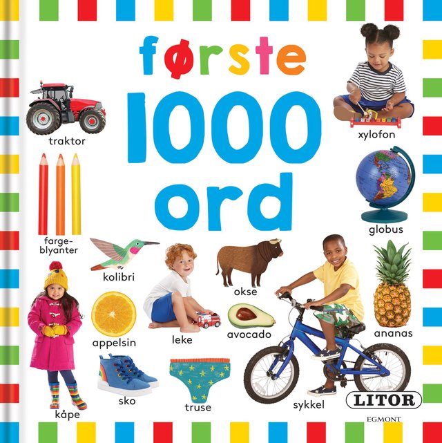 "Første 1000 ord" av Jean Claude