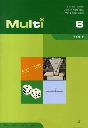 "Multi 6 - fasit" av Bjørnar Alseth