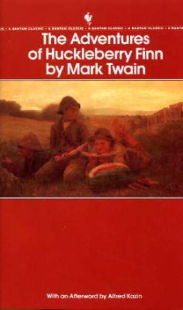 "The adventures of Huckleberry Finn" av Mark Twain
