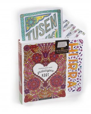 "Fargelegg dine gratulasjonskort 30 kort og konvolutter for enhver anledning" av Caitlin Keegan