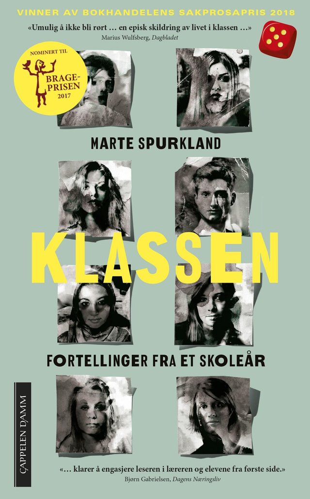 "Klassen - fortellinger fra et skoleår" av Marte Spurkland