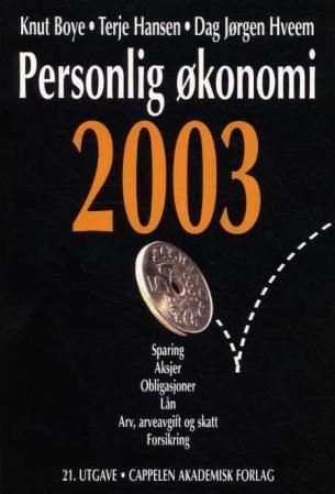Personlig økonomi 2003