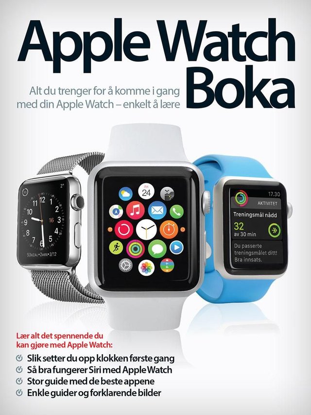 "Applewatch boka" av Line Therkelsen
