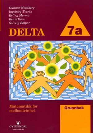 "Delta 7A - grunnbok : matematikk for mellomtrinnet" av Gunnar Nordberg