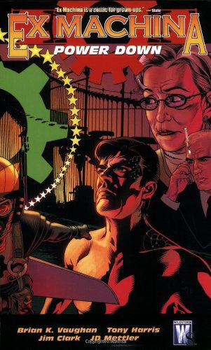 "Ex Machina, Vol. 6 Power Down" av Brian K. Vaughan
