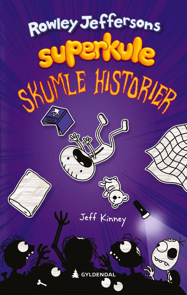 "Rowley Jeffersons superkule skumle historier" av Jeff Kinney