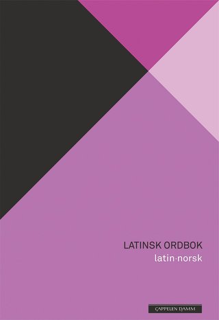 Latinsk ordbok - latin-norsk