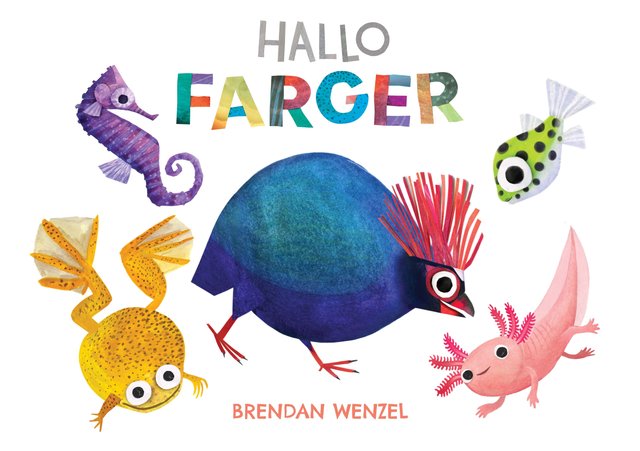 "Hallo farger" av Brendan Wenzel