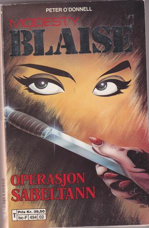 Modesty Blaise - Operasjon sabeltann - Sabre-Tooth