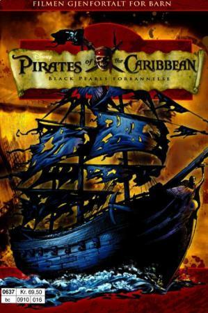 "Pirates of the Caribbean - black pearls forbannelse : filmen gjenfortalt for barn" av Elliott Marks