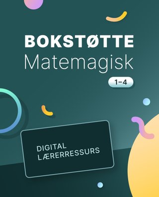 Matemagisk 1-4, Bokstøtte - matematikk for barnetrinnet