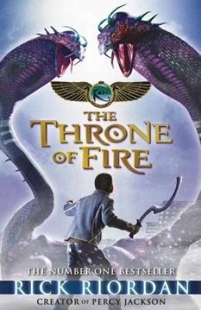 "The throne of fire" av Rick Riordan