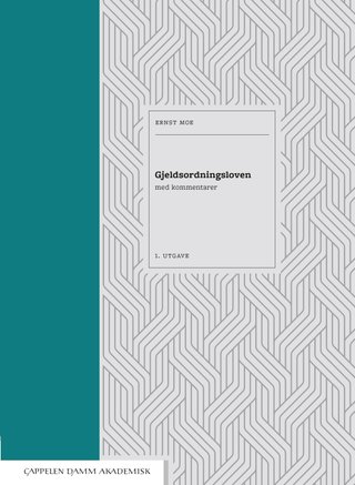 Gjeldsordningsloven med kommentarer