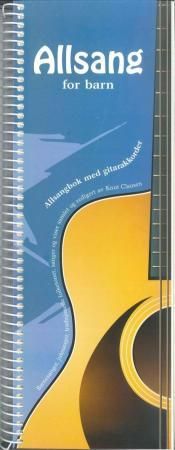 "Allsang for barn allsangbok med gitarakkorder" av Knut Clausen