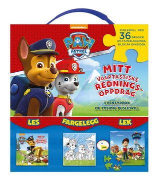 Paw Patrol. Mitt valptastiske redningsoppdrag. Bok- og puslepakke