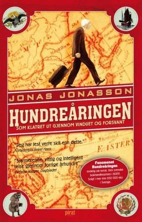 "Hundreåringen som klatret ut gjennom vinduet og forsvant" av Jonas Jonasson