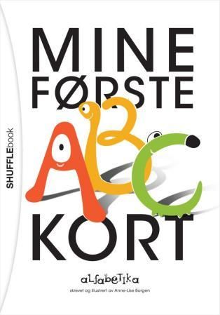 Mine første ABC kort - alfabetika : shufflebook