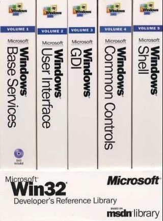 Microsoft Win32 developer's reference library