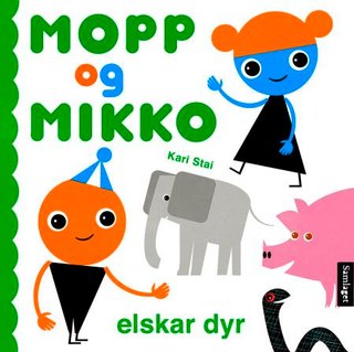 "Mopp og Mikko elskar dyr" av Kari Stai