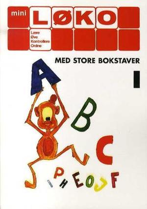 "ABC med store bokstaver 1" av Elisabeth Gjerdrum