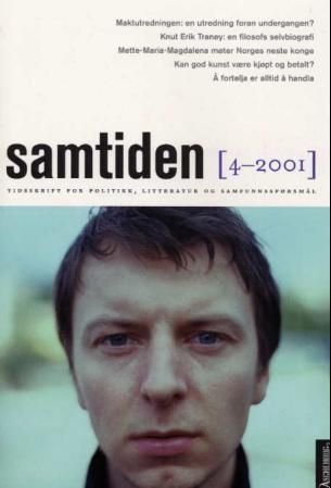 Samtiden. Hefte 4 2001