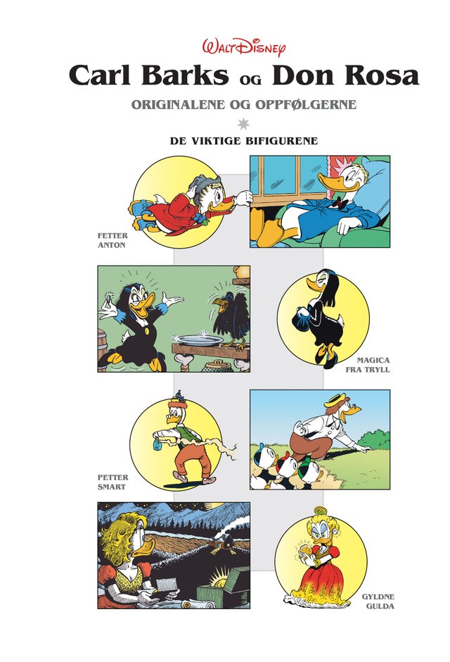 "De viktige bifigurene" av Carl Barks