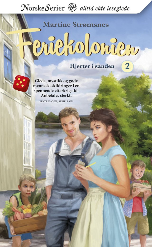 "Hjerter i sanden" av Martine Strømsnes