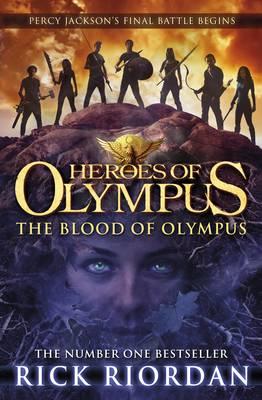"The blood of Olympus" av Rick Riordan