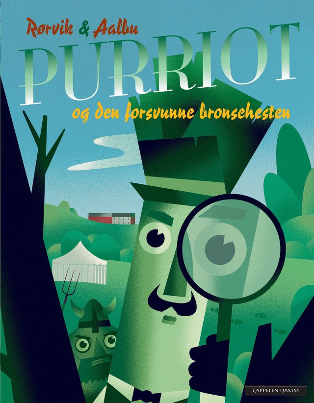 "Purriot og den forsvunne bronsehesten" av Bjørn F. Rørvik