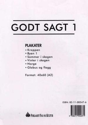 "Godt sagt 1 - plakater" av John Petter Reinertsen