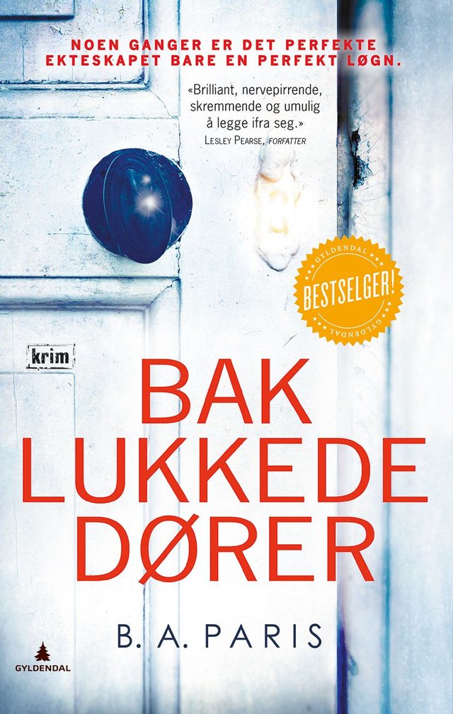 "Bak lukkede dører" av B.A. Paris