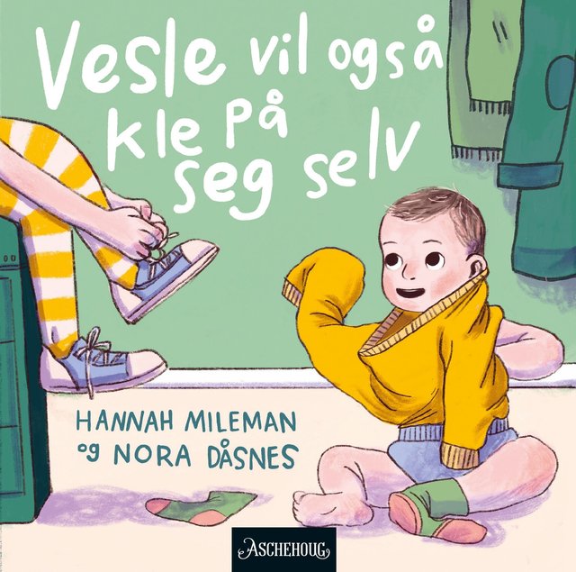 "Vesle vil også kle på seg selv" av Hannah Mileman