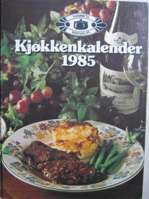 Kjøkkenkalender 1985