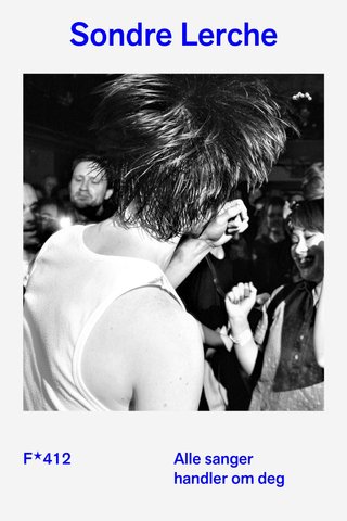 "Alle sanger handler om deg" av Sondre Lerche