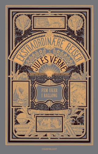 "Fem uker i ballong tre engelskmenns oppdagelsesreise i Afrika" av Jules Verne