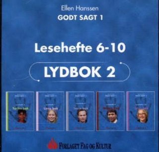 Godt sagt 1 - lesehefte 6-10 : lydbok 2