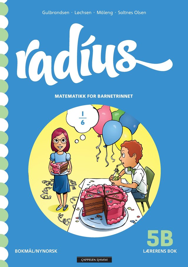 "Radius 5B - lærerens bok" av Jan Erik Gulbrandsen