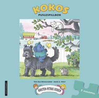 Kokos puslespillbok - 5 puslespill