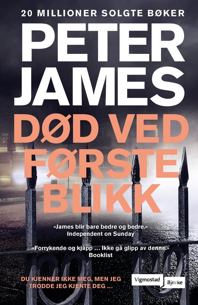 "Død ved første blikk" av Peter James