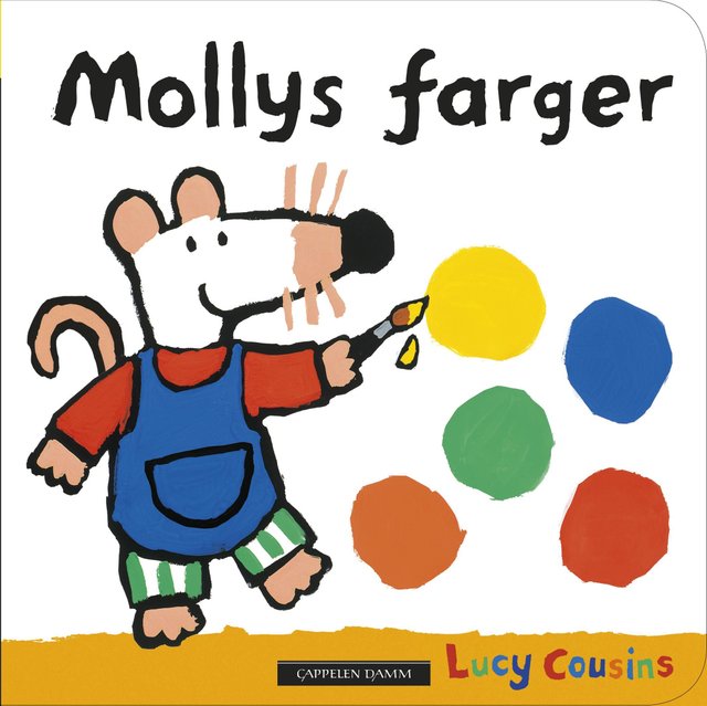 "Mollys farger" av Lucy Cousins