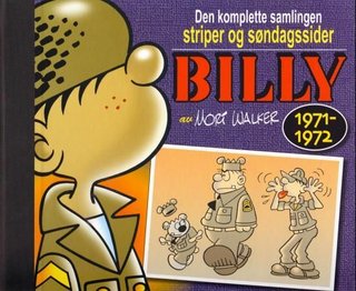"Billy 1971-1972 : volum 11 : den komplette samlingen striper og søndagssider" av Mort Walker