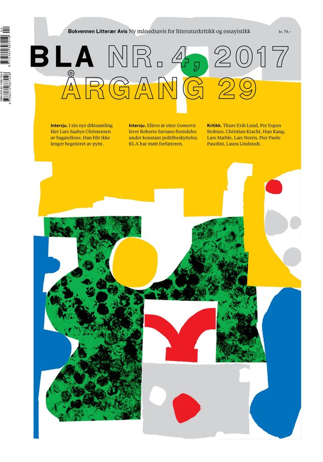 "BLA - Bokvennen litter√¶r avis. Nr. 4 2017" av Gabriel Michael Vosgraff Moro